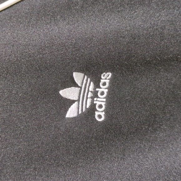 Classic Adidas Three Strip Track Jacket - Picture 2 of 6